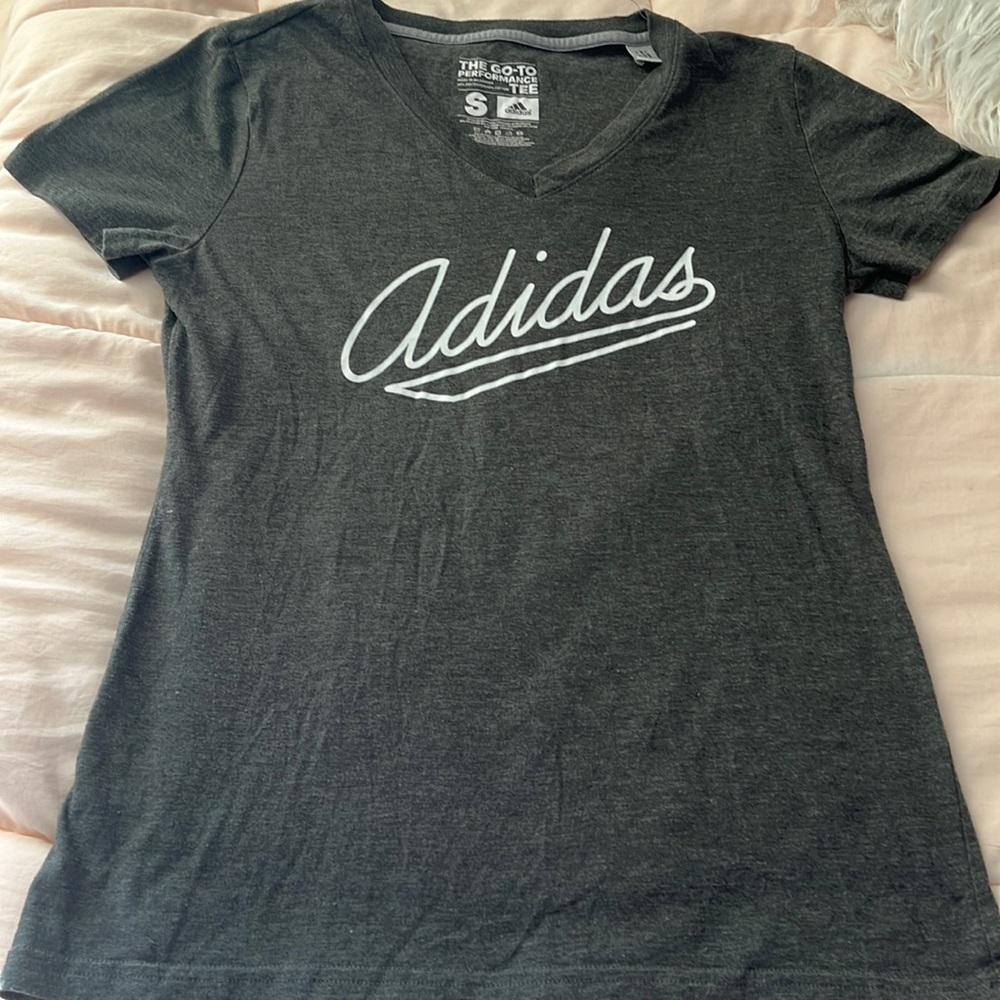 Gray Adidas T-shirt
